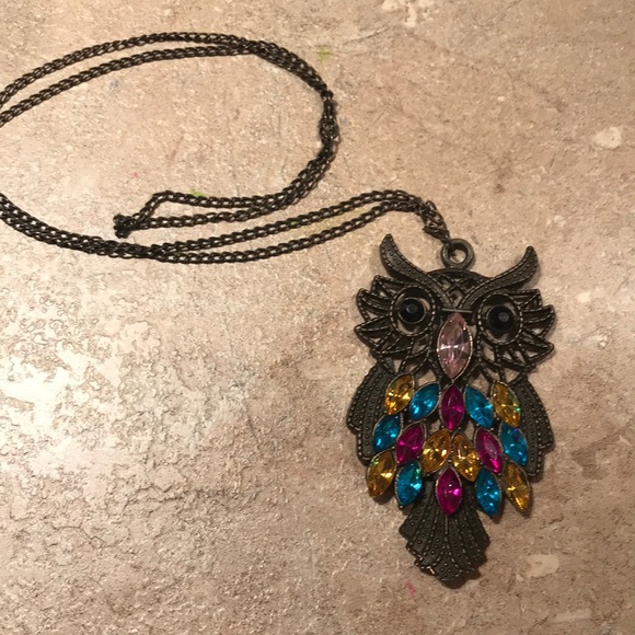 Owl necklace! - Picture 2 of 2